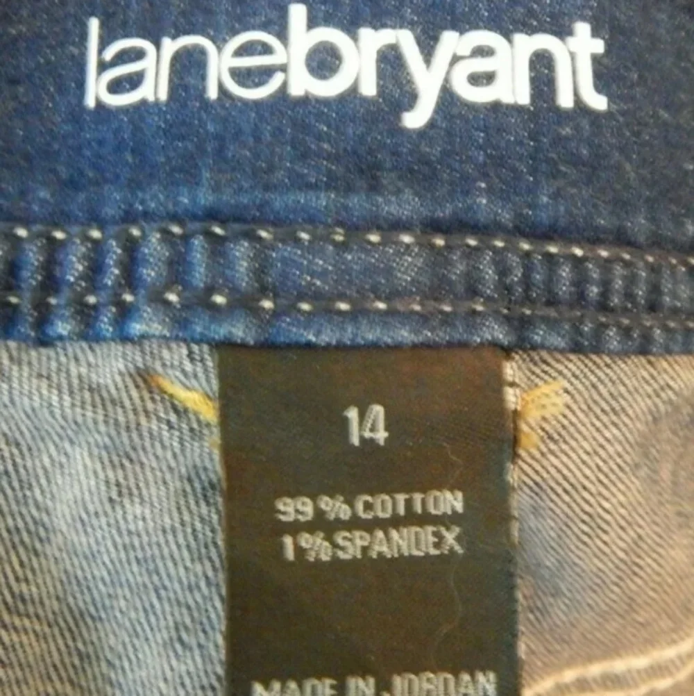 Lane Bryant Cuffed Denim Shorts